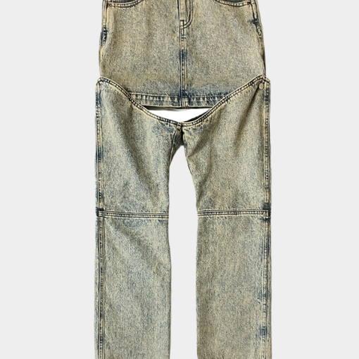 디태처블 레그 미니 스커트