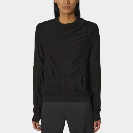 라운드넥 2.0 3D 심리스 블랙